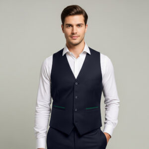 Gilet uomo con profili