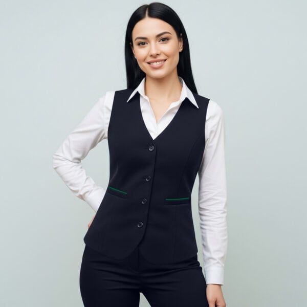 Gilet donna con profili