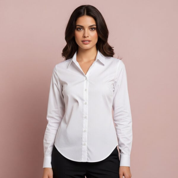 Camicia donna a maniche lunghe